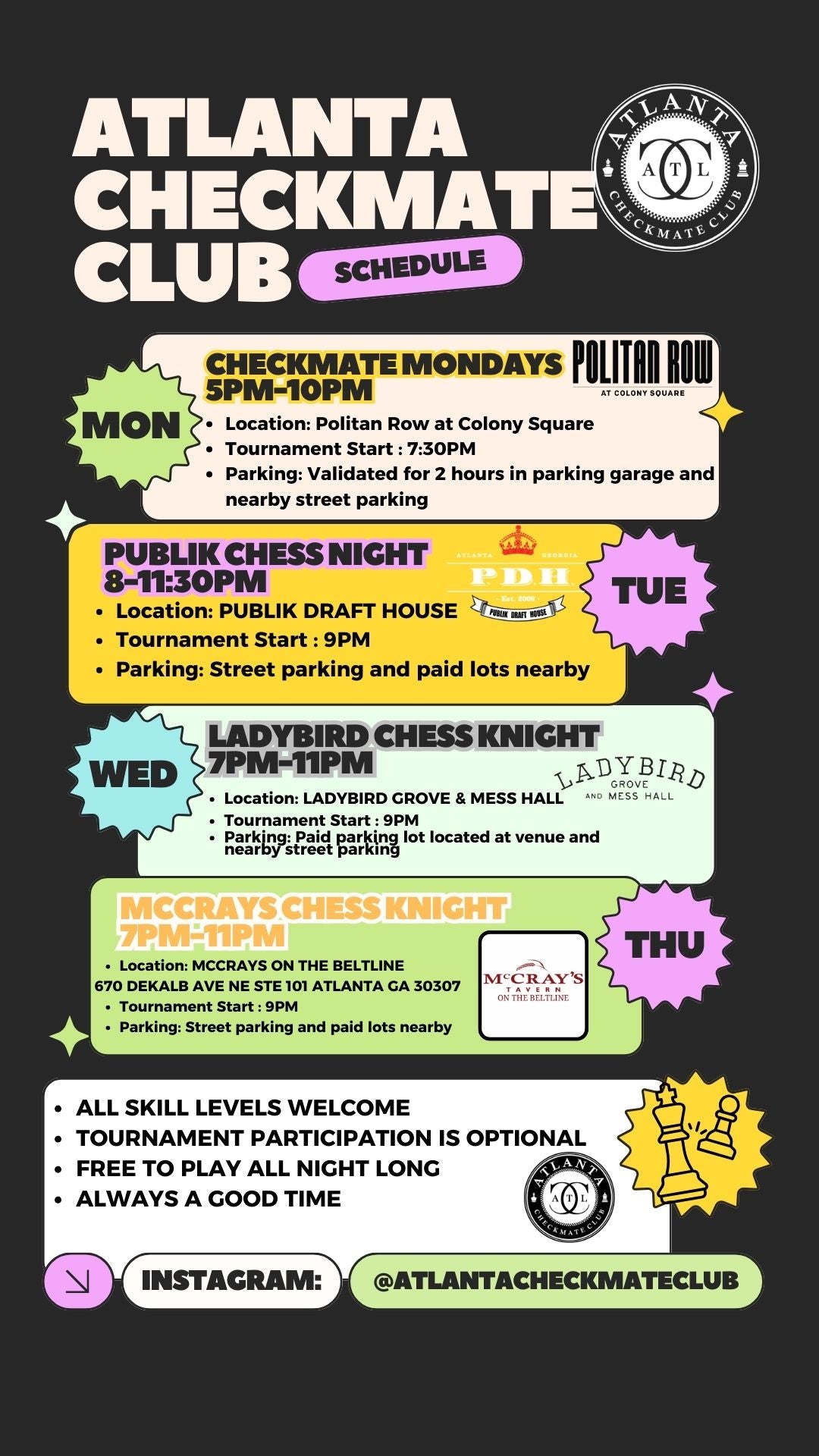 Atlanta Checkmate Club – My Store