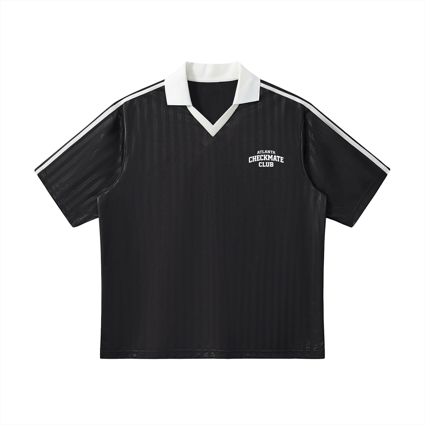 Contrast Collar Striped Soccer Jersey – My Store